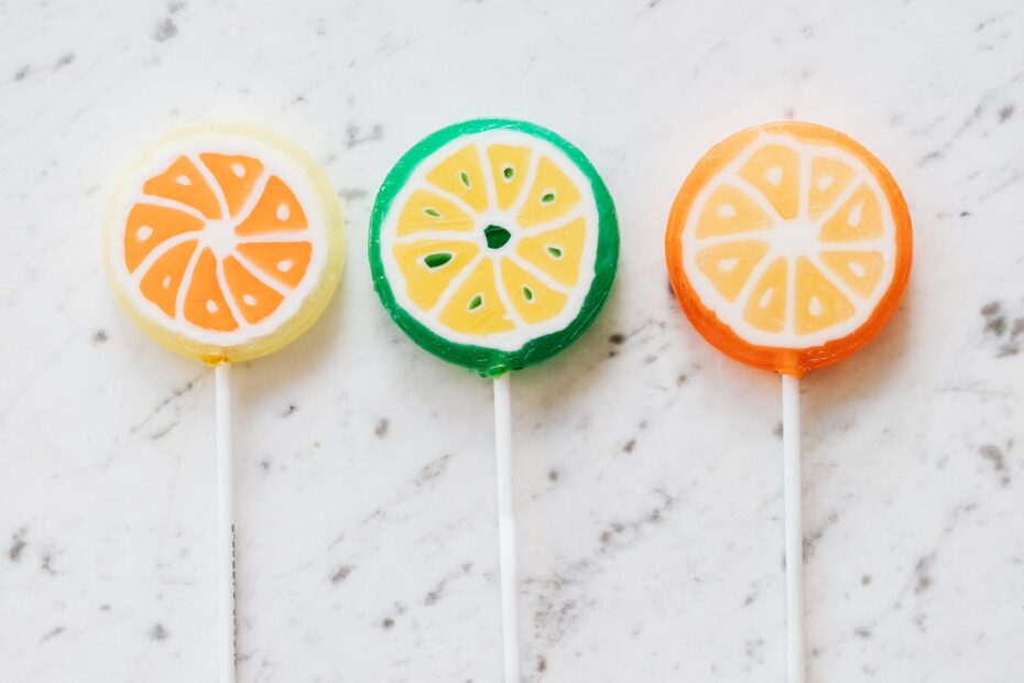 picture of lollipops for the blog post what causes sugar cravings